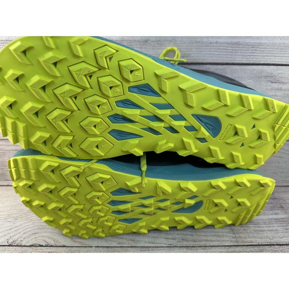 Altra Men's Black & Green Lone Peak 8 Trail Lace Up Running Shoes Size 12 M NWB - Picture 9 of 11